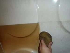 清掃作業中