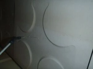 消毒中