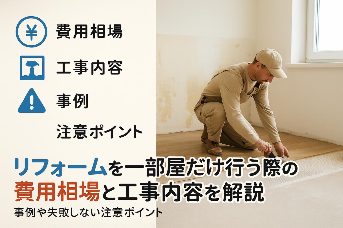 25%e3%83%aa%e3%83%95%e3%82%a9%e3%83%bc%e3%83%a0%e3%82%92%e4%b8%80%e9%83%a8%e5%b1%8b%e3%81%a0%e3%81%91%e8%a1%8c%e3%81%86%e9%9a%9b%e3%81%ae%e8%b2%bb%e7%94%a8%e7%9b%b8%e5%a0%b4%e3%81%a8%e5%b7%a5%e4%ba%8b